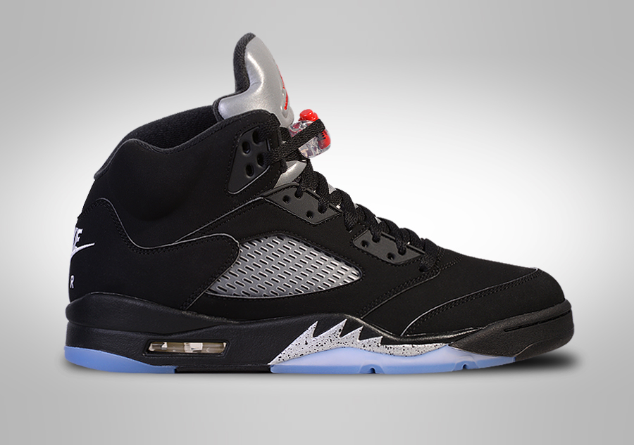 Jordan 5 sales negros