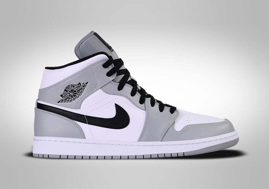 Jordan retro 1 mid grey hot sale
