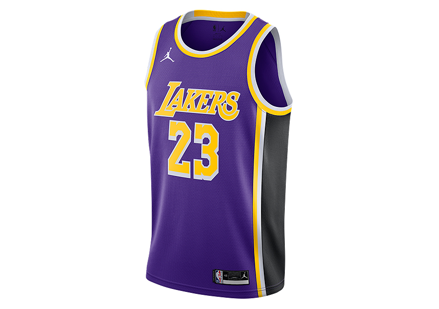 Los Angeles Lakers Jordan Statement Edition Swingman Jersey - Purple -  Lebron James - Unisex